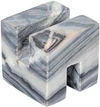 Creative Co-Op Gray Marble Cookbook Stand