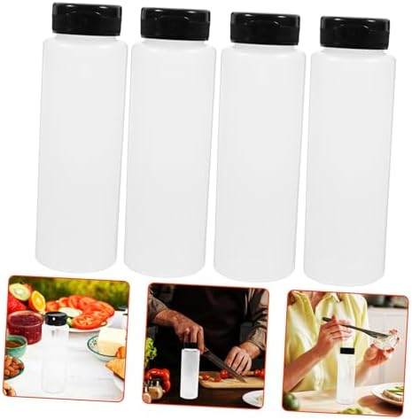 KICHOUSE 6 Squeeze Salad Sauce Bottles
