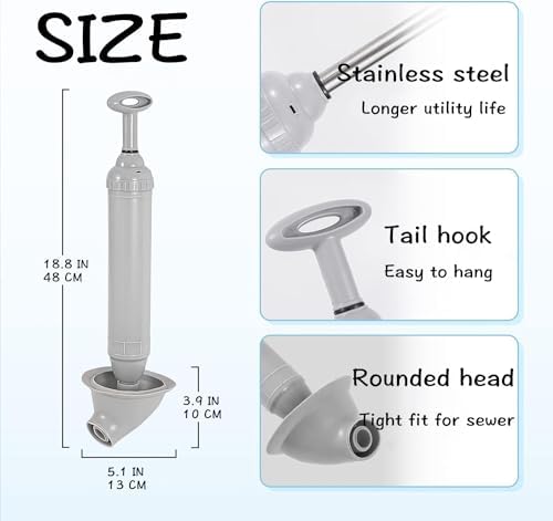 Powerful Toilet Plunger for Effortless Unclogging