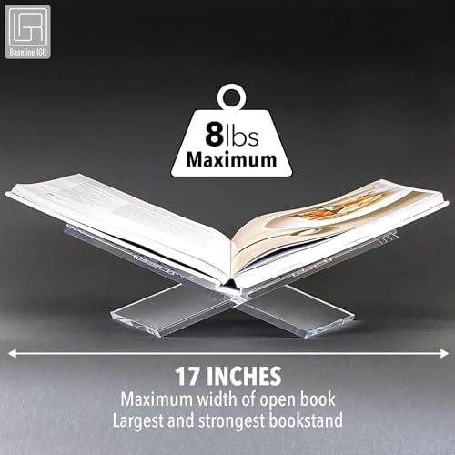 Baseline IGR Medium Clear Acrylic Book Stand