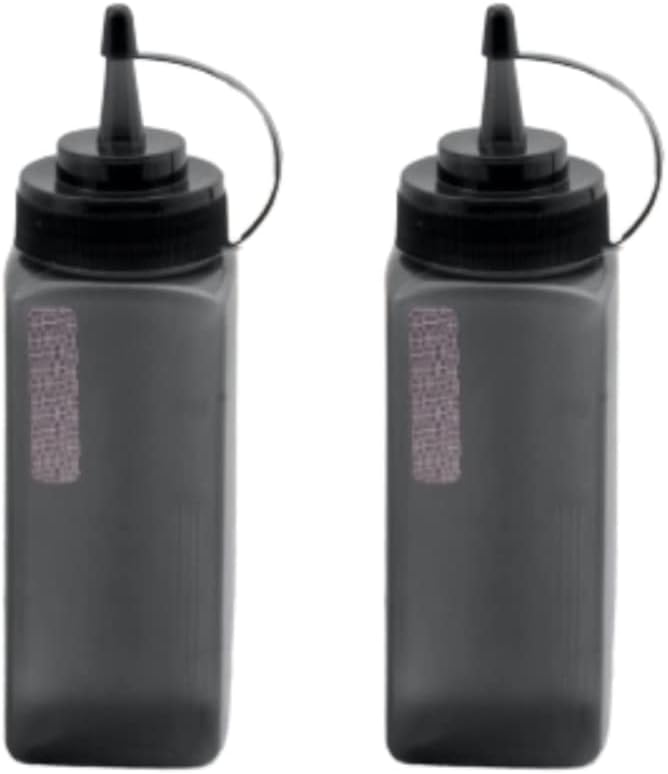 500ml Squeeze Bottle Condiment Kit 2pk