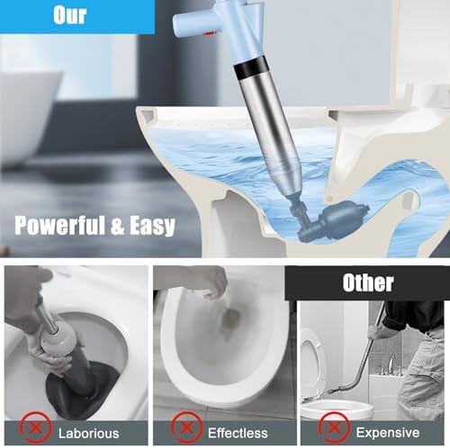 Effortless Toilet Plunger - WOHPW