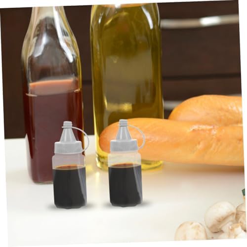 SHOWERORO 30ml Food-Grade Condiment Squeeze Bottles 1