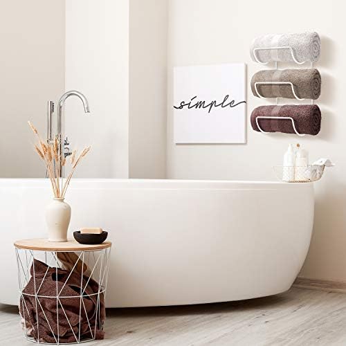 Efficient 6-Level Towel Holder System
