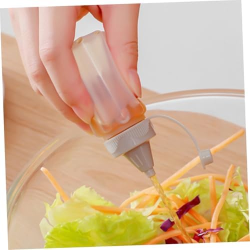 12-Pack Leakproof Squeeze Bottles for Sauces Condiments