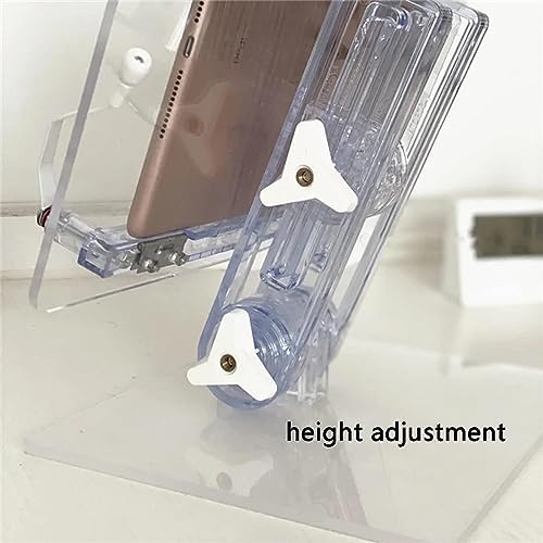 UHRLGHS Acrylic Book Stand for Reading and Display 1