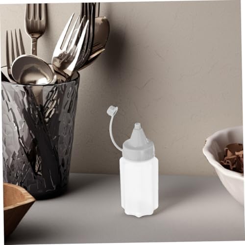 Perfect size condiment bottles for home and camping