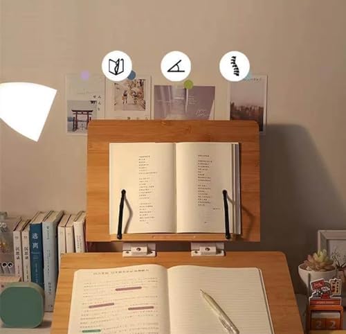 Adjustable Recipe Stand for Kitchen Reading