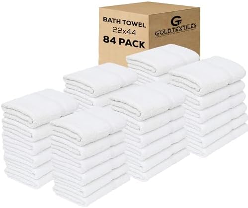 84-Piece Eco-Friendly Bath Towels