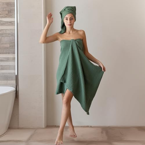 Viva Muslin Towels for Adults Bath Better Feel Better