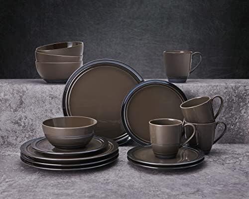 Stylish 16-Piece Dinnerware Set for Kitchen