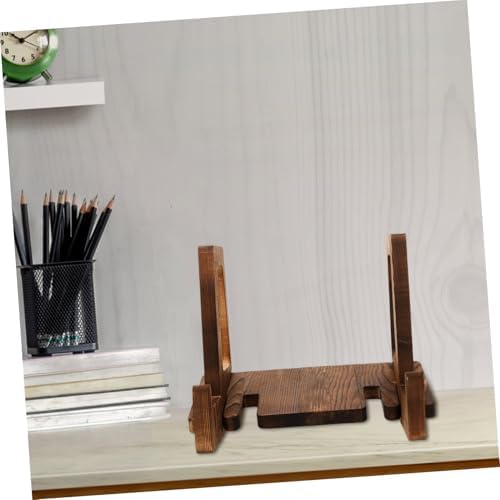VOSAREA 3Pcs Wooden Cookbook Stand with Reading Display Features