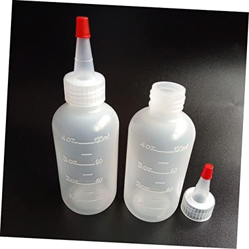 Cabilock120ml Plastic Squeeze Condiment Bottle Set