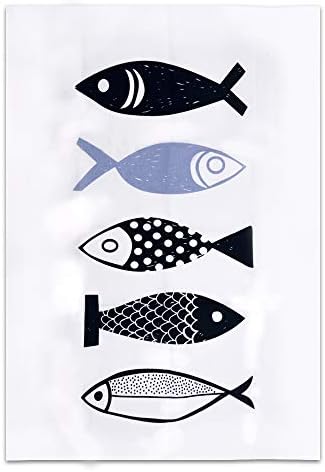 Premium Cotton Hand Towels Set 4 28x20 inches Design
