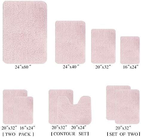 Luxury Bath Rug Set for Shaggy Feet