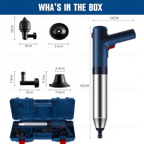 Electric Toilet Plunger Quick Powerful