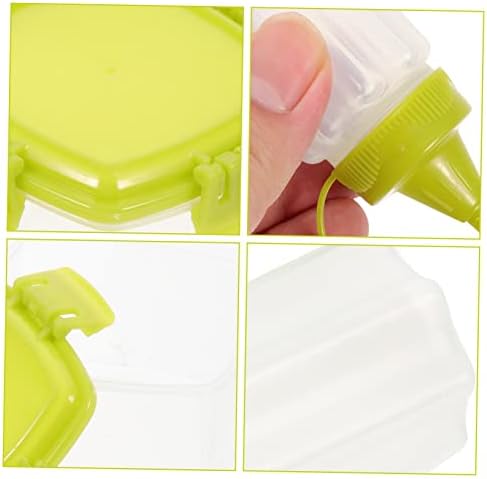 Cabilock Durable and Compact Squeeze Bottle Set for Kitchen BBQ Use