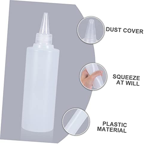 6 Set Squeeze Bottles for Kitchen condiments