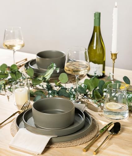 Terra Handmade Ceramic Dinnerware Set for 4