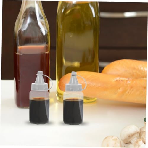 Reusable Plastic Condiment Squeeze Bottles
