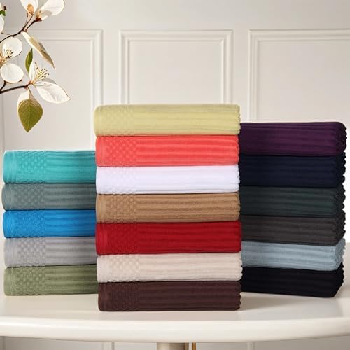 BLUENILEMILLS Cotton Bath Sheet Set of 2 - Golden Mist
