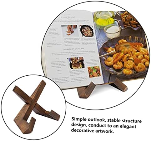 Mikinona Recipe Display Stand - Convenient Kitchen Book Holder with Premium Finish