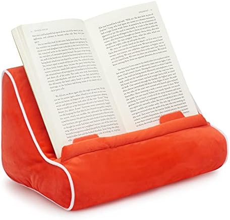 Book Couch Tablet Stand - red chair sturdily
