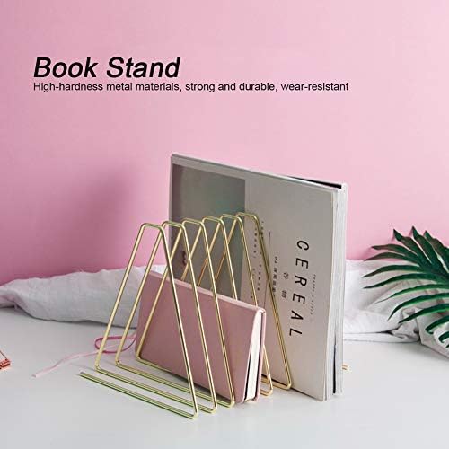 Gsycle Gold Bookends for Home Office