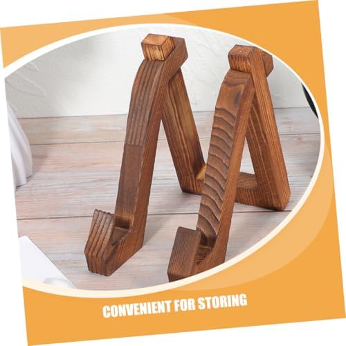 Zerodeko Wooden Menu Recipe Holder Stand
