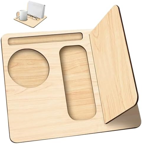 Triangle Book Holder with Cup Pen Holder - Unique Book Storage Solution