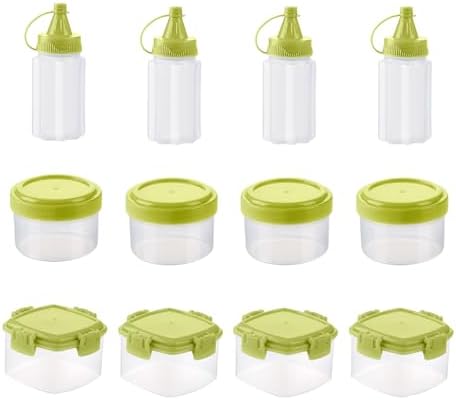 Mini Squeeze Condiment Set