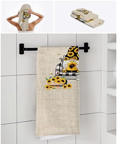 Sunflowers Bath Towels Set