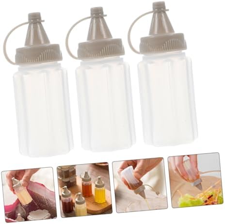 Ounona Ketchup Squeeze Bottles Set of 12 12 Piece Leakproof Condiment Containers