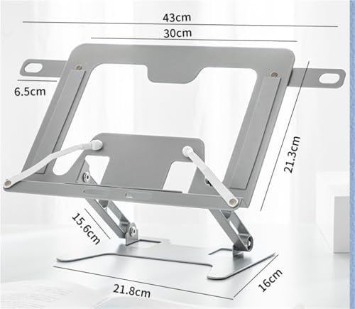 Adjustable Kitchen Recipe Stand with Page Clips for Easy Storage