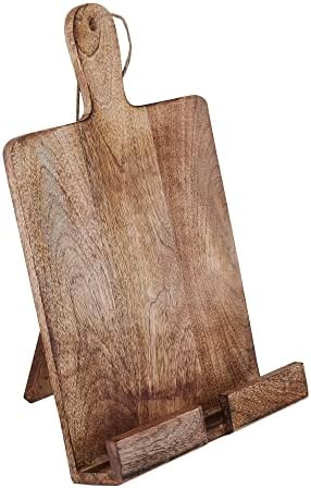 Eximious wedding gift wooden cookbook stand 95x15x14 inches
