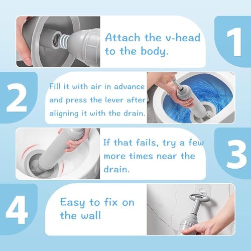 Powerful Toilet Plunger for Effortless Unclogging