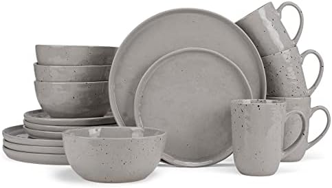 Perfect Shiny Speckled Western Country Style Dinnerware Set