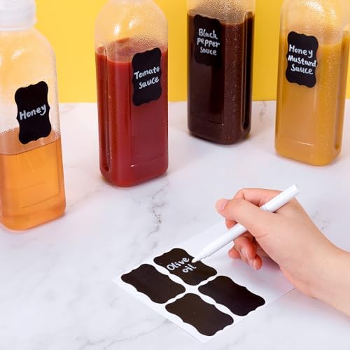 Quick Release 10oz Squeeze Bottles with Lid for Ketchup Mustard More