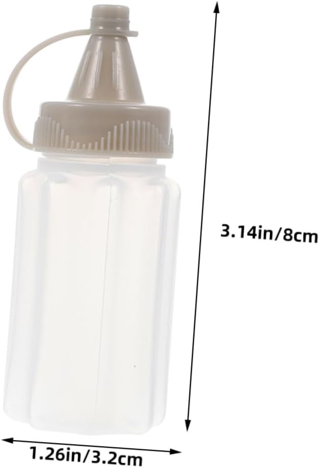 Gatuida 12-Piece Condiment Squeeze Bottles