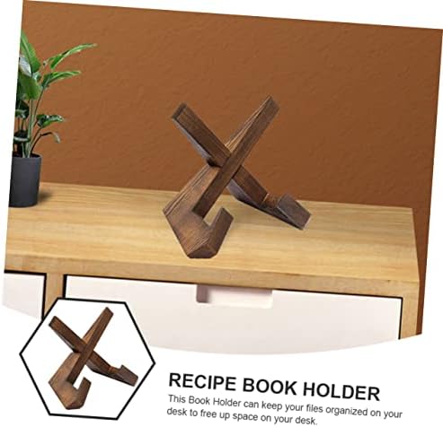 Mikinona Recipe Display Stand - Convenient Kitchen Book Holder with Premium Finish