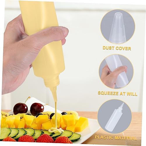 6 Set Squeeze Bottles for Kitchen condiments