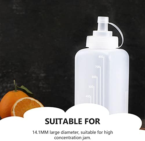 Hemoton 2-Pack Squeeze Sauce Bottles Kit of 2