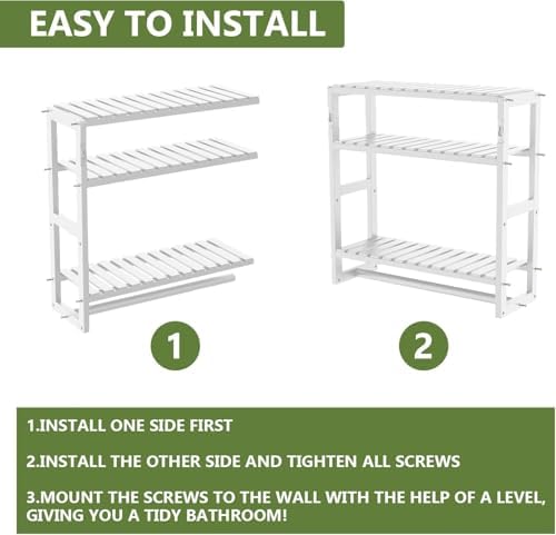 3 Adjustable Toilet Paper Storage Corner