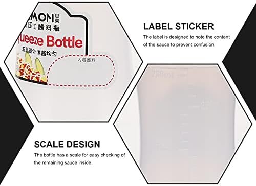 Hemoton 1pc Squeeze Condiment Bottle for Kitchen Use