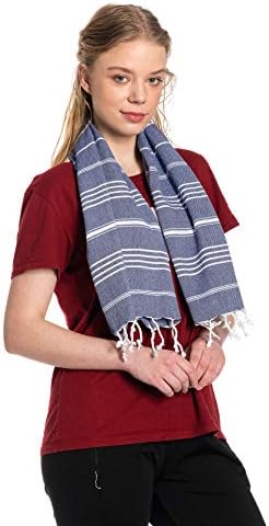 Clotho 4-Piece Turkish Cotton Hand Towels Set 18x40 inches