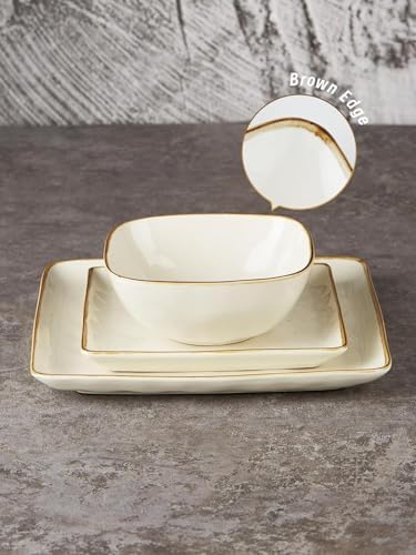 Stylish 24-Piece Dinnerware Set for Entertaining