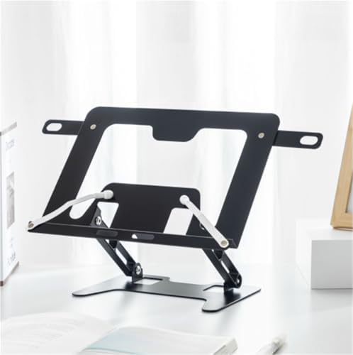 Adjustable Foldable Kitchen Cookbook Holder Metal Design with Clip System