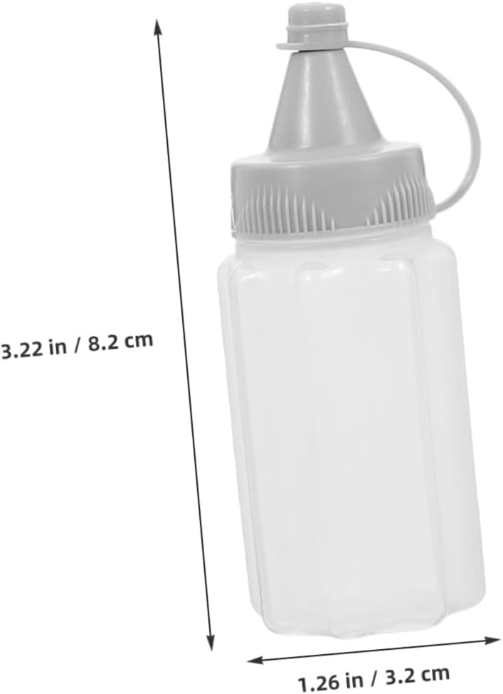 Luxshiny 8-Piece 30ml Squeeze Bottles