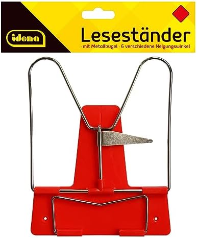 Ergonomic Reading Stand with Metal Bracket