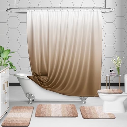 Luxurious Bathroom Rugs Set